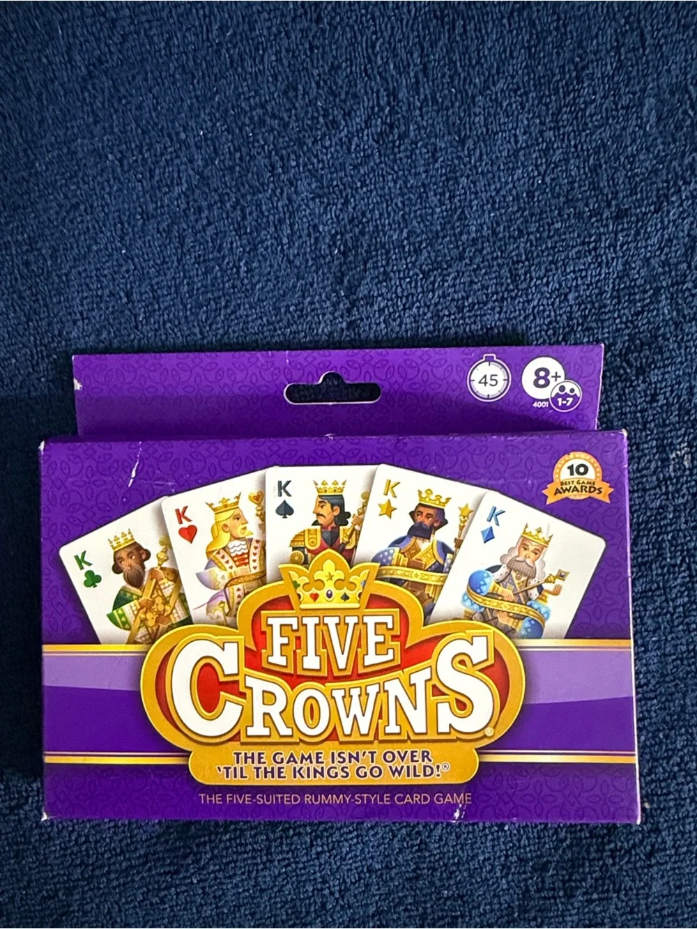 Five Crowns Card Game - Purple Box